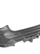 DarwinPro Unpainted Fiberglass with Carbon Fiber BKSSII Style Rear Bumper BMW M3 G80 2021+                                     - PCF8486BKSSII-RB - Image 2
