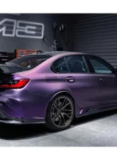 DarwinPro Unpainted Fiberglass with Carbon Fiber BKSSII Style Rear Bumper BMW M3 G80 2021+                                     - PCF8486BKSSII-RB - Image 14