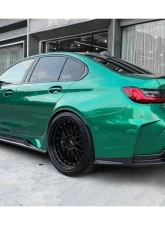 DarwinPro Unpainted Fiberglass with Carbon Fiber BKSSII Style Rear Bumper BMW M3 G80 2021+                                     - PCF8486BKSSII-RB - Image 9