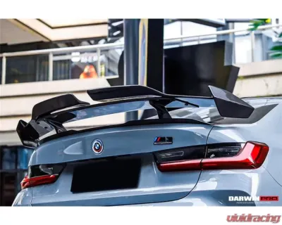 DarwinPro Autoclave Carbon Fiber BKSSII Style Trunk Spoiler BMW M3 G80 2021+ - DRYCF8486BKSSII-W