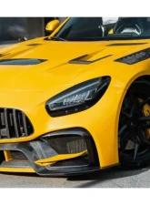 DarwinPro Carbon Fiber BK Style Front Fender Mercedes Benz AMG GT | GTS | GTC | GTR 2015-2021                                     - CF8511BK-FD - Image 11