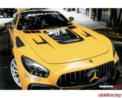 DarwinPro Carbon Fiber BK Style Front Fender Mercedes Benz AMG GT | GTS | GTC | GTR 2015-2021 - CF8511BK-FD