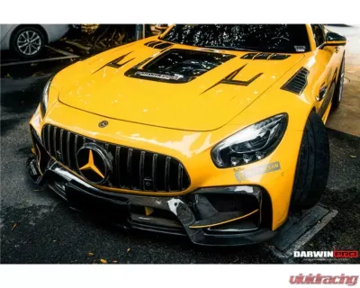DarwinPro Carbon Fiber BK Style Front Fender Mercedes Benz AMG GT | GTS | GTC | GTR 2015-2021 - CF8511BK-FD