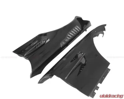 DarwinPro Carbon Fiber BK Style Front Fender Mercedes Benz AMG GT | GTS | GTC | GTR 2015-2021 - CF8511BK-FD