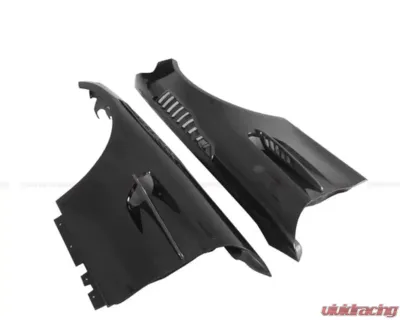 DarwinPro Carbon Fiber BK Style Front Fender Mercedes Benz AMG GT | GTS | GTC | GTR 2015-2021 - CF8511BK-FD