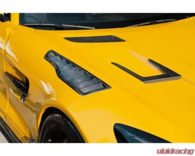 DarwinPro Carbon Fiber BK Style Front Fender Mercedes Benz AMG GT | GTS | GTC | GTR 2015-2021 - CF8511BK-FD
