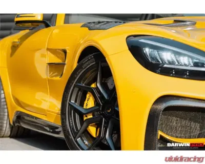 DarwinPro Carbon Fiber BK Style Front Fender Mercedes Benz AMG GT | GTS | GTC | GTR 2015-2021 - CF8511BK-FD