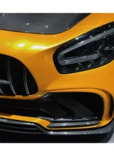 DarwinPro Unpainted Fiberglass with Partial Carbon Fiber IMPII Performance Front Bumper Mercedes Benz AMG GT | GTS | GTC 2015-2021                                     - PCF8511IMPII-FB - Image 5