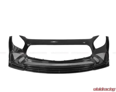 DarwinPro Unpainted Fiberglass with Partial Carbon Fiber IMPII Performance Front Bumper Mercedes Benz AMG GT | GTS | GTC 2015-2021 - PCF8511IMPII-FB