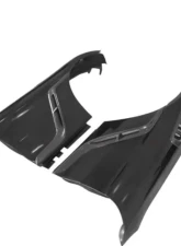 DarwinPro Unpainted Fiberglass with Forged Carbon Fiber IMPII Performance Front Fender Mercedes Benz AMG GT | GTS | GTC 2015-2021                                     - FGPCF8511IMPII-FD - Image 3