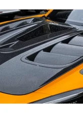 DarwinPro Autoclaved Double Sided Dry Carbon Fiber IMPII Performance Hood Mercedes Benz AMG GT | GTS | GTC | GTR 2015-2021                                     - DRYDCF8511IMPII-H - Image 11
