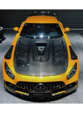 DarwinPro Autoclaved Double Sided Dry Carbon Fiber IMPII Performance Hood Mercedes Benz AMG GT | GTS | GTC | GTR 2015-2021                                     - DRYDCF8511IMPII-H - Image 12