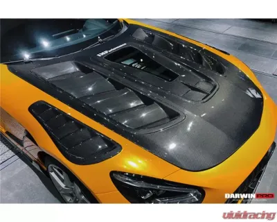 DarwinPro Autoclaved Double Sided Dry Carbon Fiber IMPII Performance Hood Mercedes Benz AMG GT | GTS | GTC | GTR 2015-2021 - DRYDCF8511IMPII-H