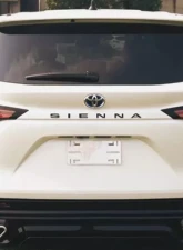 DarwinPro PP+Stainless Thunder Style Rear Diffuser with Tips Toyota Sienna 2023                                     - Sienna-RD - Image 11