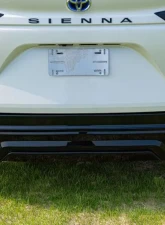DarwinPro PP+Stainless Thunder Style Rear Diffuser with Tips Toyota Sienna 2023                                     - Sienna-RD - Image 16