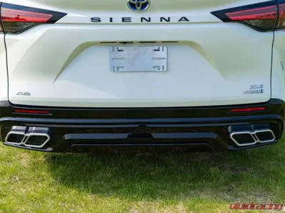 DarwinPro PP+Stainless Thunder Style Rear Diffuser with Tips Toyota Sienna 2023 - Sienna-RD