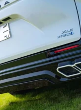 DarwinPro PP+Stainless Thunder Style Rear Diffuser with Tips Toyota Sienna 2023                                     - Sienna-RD - Image 17