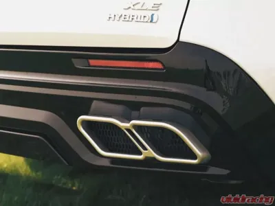 DarwinPro PP+Stainless Thunder Style Rear Diffuser with Tips Toyota Sienna 2023 - Sienna-RD