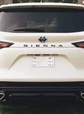 DarwinPro PP+Stainless Thunder Style Rear Diffuser with Tips Toyota Sienna 2023                                     - Sienna-RD - Image 10