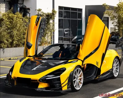 DarwinPro Se2NWB Style Forged Carbon Fiber Side Door Trims McLaren 720S 2017-2021 - FGCF8005BKSS-DT