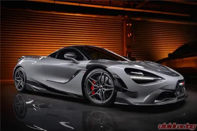 DarwinPro Se2NWB Style Forged Carbon Fiber Side Door Trims McLaren 720S 2017-2021 - FGCF8005BKSS-DT