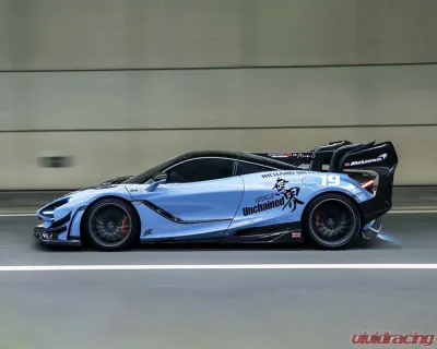 DarwinPro Se2NWB Style Forged Carbon Fiber Side Door Trims McLaren 720S 2017-2021 - FGCF8005BKSS-DT