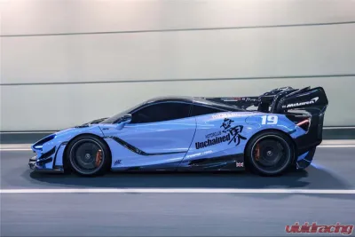 DarwinPro Se2NWB Style Forged Carbon Fiber Side Door Trims McLaren 720S 2017-2021 - FGCF8005BKSS-DT