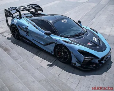 DarwinPro Se2NWB Style Forged Carbon Fiber Side Door Trims McLaren 720S 2017-2021 - FGCF8005BKSS-DT