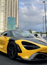 DarwinPro Forged Carbon Fiber Front Bumper Side Air Vents Replacement McLaren 720S 2017-2021                                     - FGCF8005OE-FBVT - Image 11