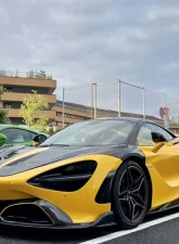 DarwinPro Forged Carbon Fiber Front Bumper Side Air Vents Replacement McLaren 720S 2017-2021                                     - FGCF8005OE-FBVT - Image 12