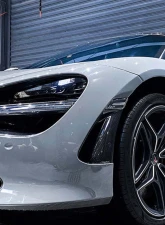 DarwinPro Forged Carbon Fiber Front Bumper Side Air Vents Replacement McLaren 720S 2017-2021                                     - FGCF8005OE-FBVT - Image 3