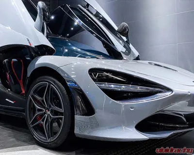 DarwinPro Forged Carbon Fiber Front Bumper Side Air Vents Replacement McLaren 720S 2017-2021 - FGCF8005OE-FBVT