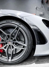 DarwinPro Forged Carbon Fiber Front Bumper Side Air Vents Replacement McLaren 720S 2017-2021                                     - FGCF8005OE-FBVT - Image 8