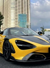 DarwinPro Forged Carbon Fiber Front Bumper Side Air Vents Replacement McLaren 720S 2017-2021                                     - FGCF8005OE-FBVT - Image 10