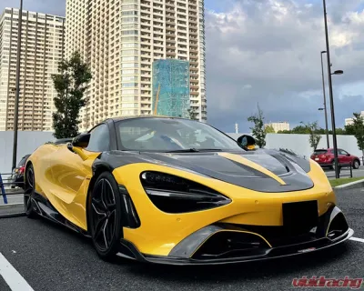 DarwinPro Forged Carbon Fiber Front Bumper Side Air Vents Replacement McLaren 720S 2017-2021 - FGCF8005OE-FBVT