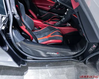DarwinPro Matte Autoclave Forged Carbon Fiber Door Sills McLaren 720S 2017-2021 - MTDRYCF8005OE-DC