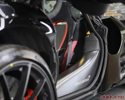DarwinPro Matte Autoclave Forged Carbon Fiber Door Sills McLaren 720S 2017-2021 - MTDRYCF8005OE-DC