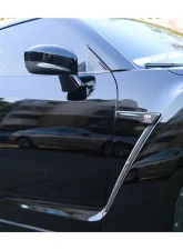 DarwinPro Matte Black Carbon Fiber Fender Cover w/ Logo Nissan GTR R35 DBA | EBA 2015-2022                                     - CF8353-FDLC-MT - Image 3
