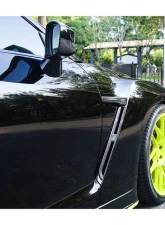 DarwinPro Matte Black Carbon Fiber Fender Cover w/ Logo Nissan GTR R35 DBA | EBA 2015-2022                                     - CF8353-FDLC-MT - Image 5
