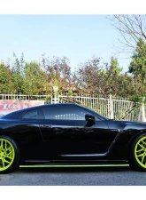 DarwinPro Matte Black Carbon Fiber Fender Cover w/ Logo Nissan GTR R35 DBA | EBA 2015-2022                                     - CF8353-FDLC-MT - Image 8