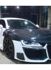 DarwinPro Carbon Fiber P Style Hood Audi R8 Coupe | Spyder 2006-2015                                     - CF8359PPI.H - Image 11