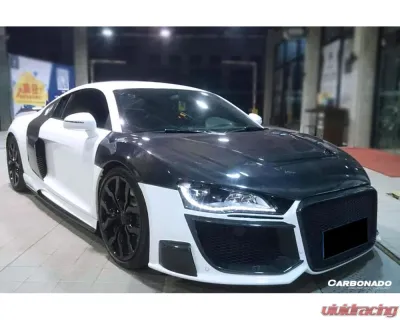 DarwinPro Carbon Fiber P Style Hood Audi R8 Coupe | Spyder 2006-2015 - CF8359PPI.H