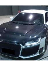 DarwinPro Carbon Fiber P Style Hood Audi R8 Coupe | Spyder 2006-2015                                     - CF8359PPI.H - Image 12