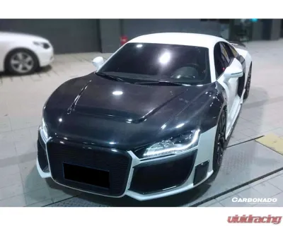 DarwinPro Carbon Fiber P Style Hood Audi R8 Coupe | Spyder 2006-2015 - CF8359PPI.H