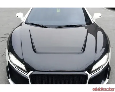 DarwinPro Carbon Fiber P Style Hood Audi R8 Coupe | Spyder 2006-2015 - CF8359PPI.H
