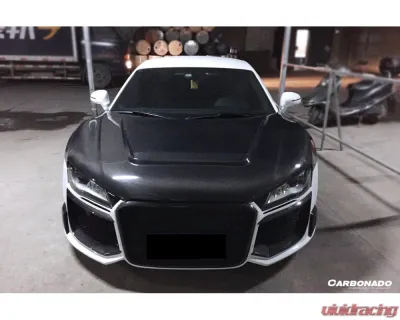 DarwinPro Carbon Fiber P Style Hood Audi R8 Coupe | Spyder 2006-2015 - CF8359PPI.H