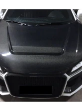 DarwinPro Carbon Fiber P Style Hood Audi R8 Coupe | Spyder 2006-2015                                     - CF8359PPI.H - Image 7
