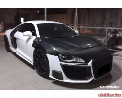 DarwinPro Carbon Fiber P Style Hood Audi R8 Coupe | Spyder 2006-2015 - CF8359PPI.H