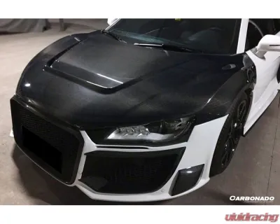 DarwinPro Carbon Fiber P Style Hood Audi R8 Coupe | Spyder 2006-2015 - CF8359PPI.H