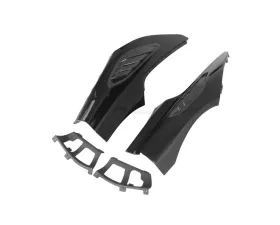 DarwinPro NWB Style Unpainted Fiber Reinforced Plastic w/ Carbon Fiber Fenders McLaren 720s Spider Se2 2017-2021